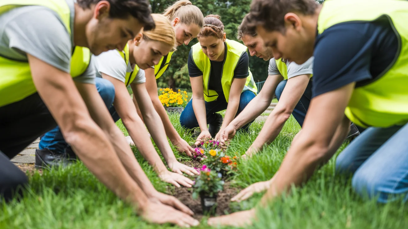 Professionelles Team bei der Arbeit